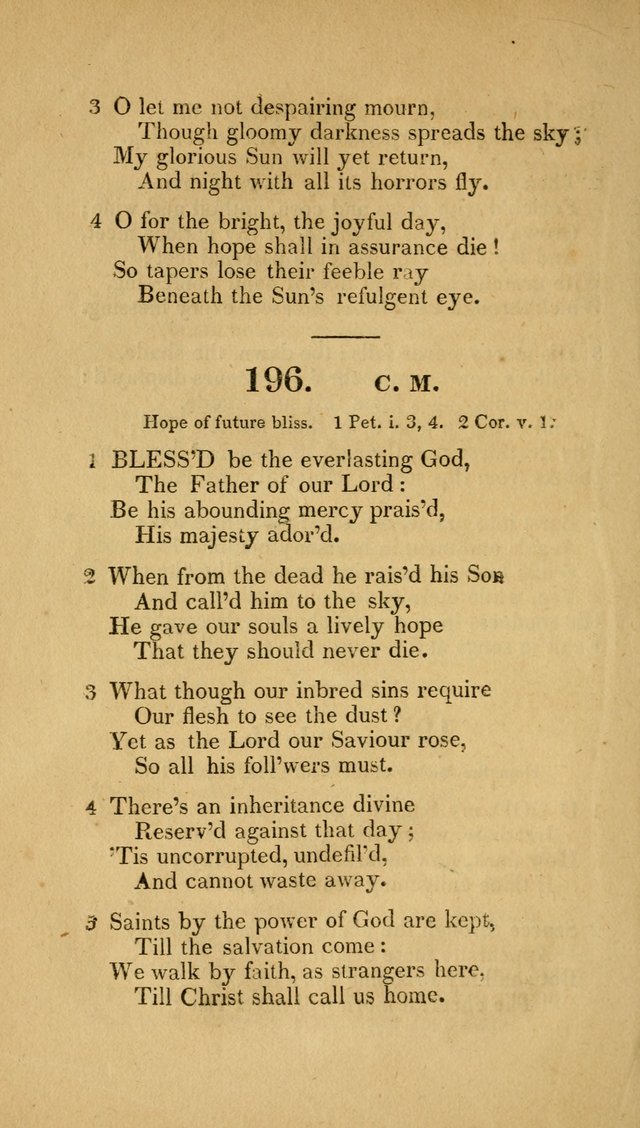 Christian Hymns: adapted to the worship of God our Saviour in public and private devotion, compiled from the most approved ancient and modern authors, for the Central Universalist Society... page 163