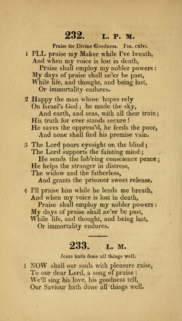 Christian Hymns: adapted to the worship of God our Saviour in public and private devotion, compiled from the most approved ancient and modern authors, for the Central Universalist Society... page 187