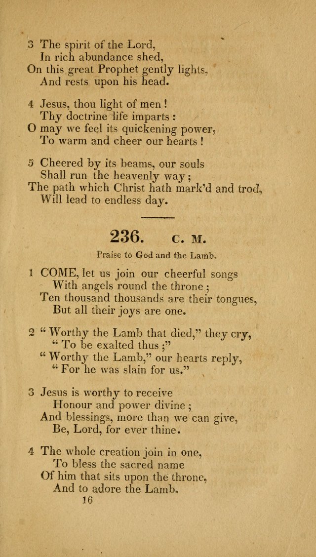 Christian Hymns: adapted to the worship of God our Saviour in public and private devotion, compiled from the most approved ancient and modern authors, for the Central Universalist Society... page 190