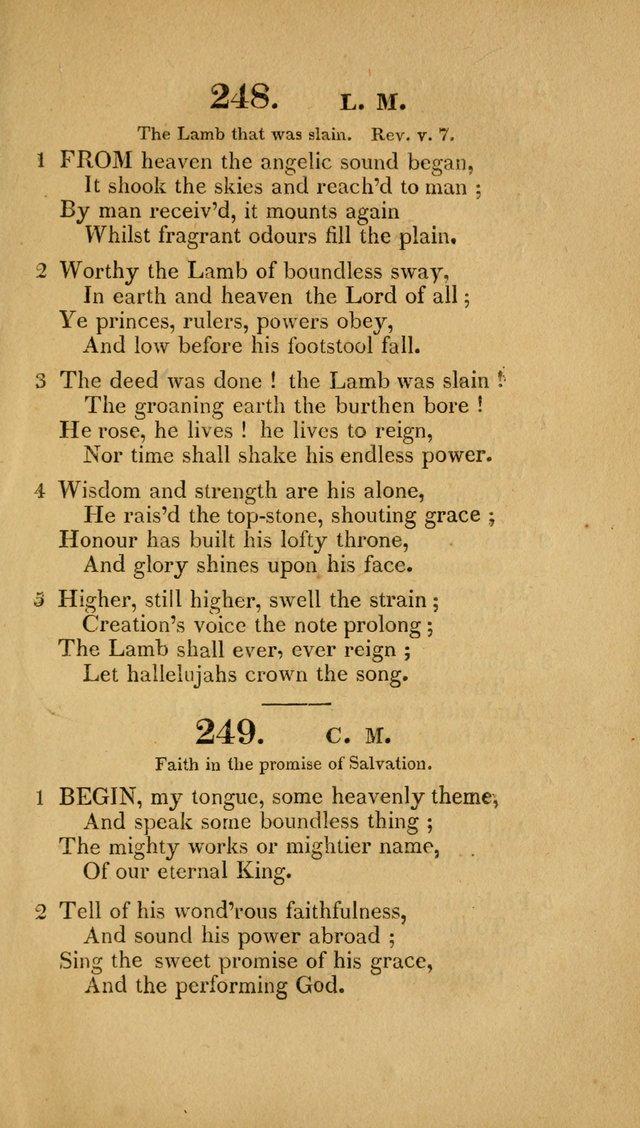 Christian Hymns: adapted to the worship of God our Saviour in public and private devotion, compiled from the most approved ancient and modern authors, for the Central Universalist Society... page 198