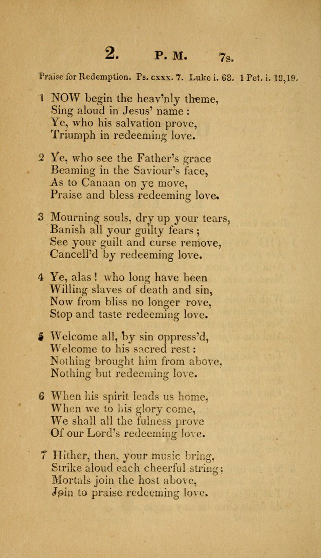 Christian Hymns: adapted to the worship of God our Saviour in public and private devotion, compiled from the most approved ancient and modern authors, for the Central Universalist Society... page 23