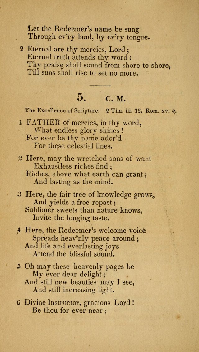 Christian Hymns: adapted to the worship of God our Saviour in public and private devotion, compiled from the most approved ancient and modern authors, for the Central Universalist Society... page 25