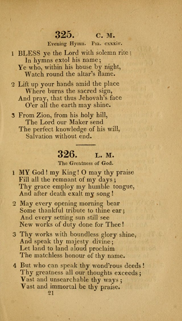 Christian Hymns: adapted to the worship of God our Saviour in public and private devotion, compiled from the most approved ancient and modern authors, for the Central Universalist Society... page 250