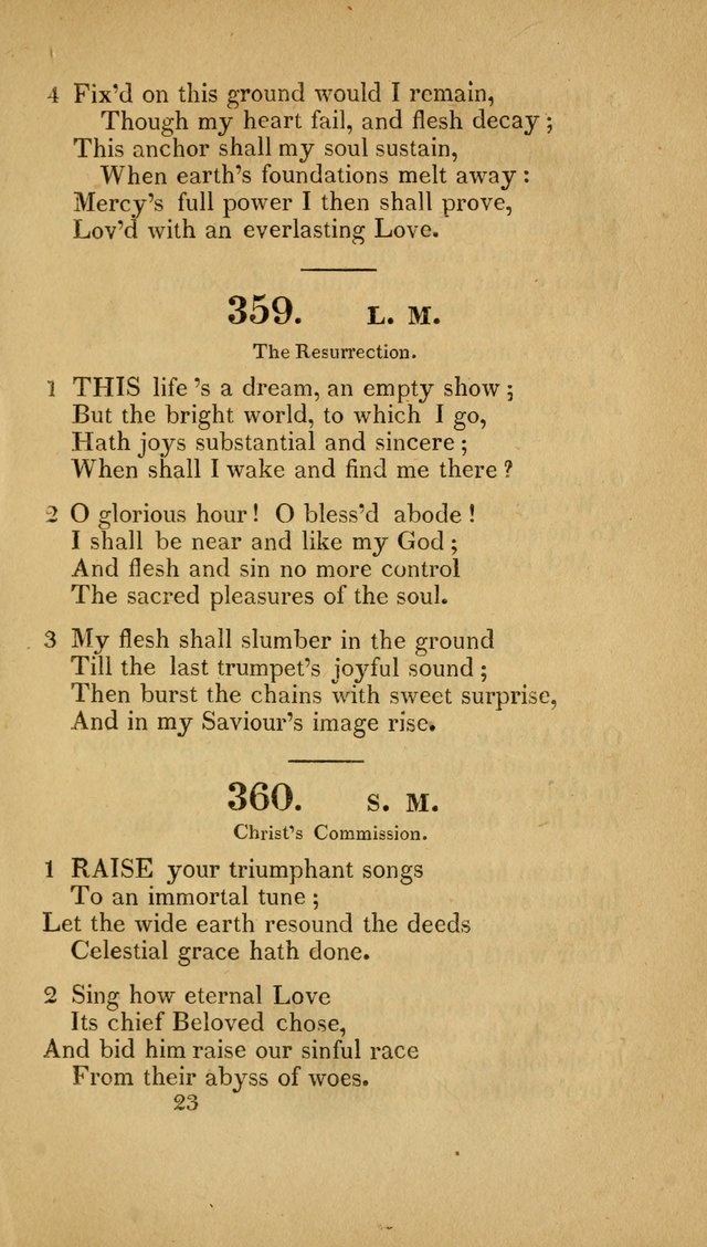 Christian Hymns: adapted to the worship of God our Saviour in public and private devotion, compiled from the most approved ancient and modern authors, for the Central Universalist Society... page 274