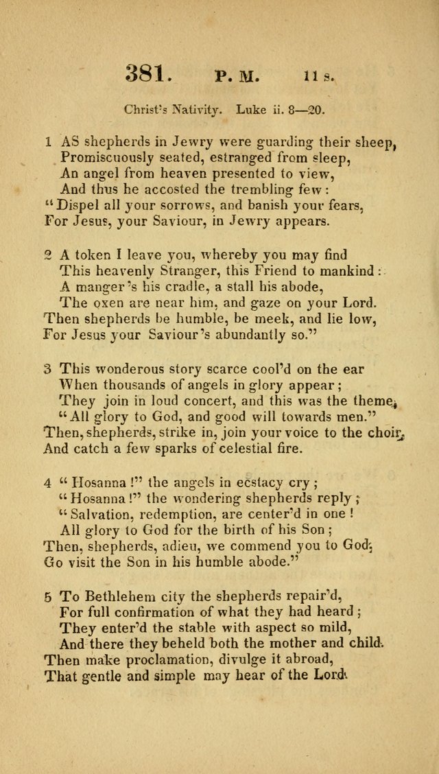 Christian Hymns: adapted to the worship of God our Saviour in public and private devotion, compiled from the most approved ancient and modern authors, for the Central Universalist Society... page 289