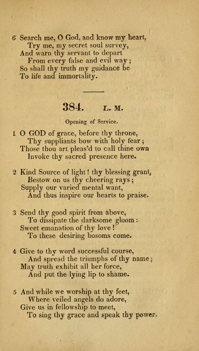 Christian Hymns: adapted to the worship of God our Saviour in public and private devotion, compiled from the most approved ancient and modern authors, for the Central Universalist Society... page 292