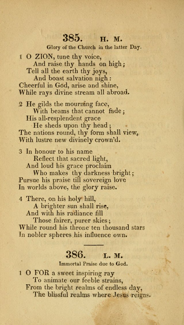 Christian Hymns: adapted to the worship of God our Saviour in public and private devotion, compiled from the most approved ancient and modern authors, for the Central Universalist Society... page 293