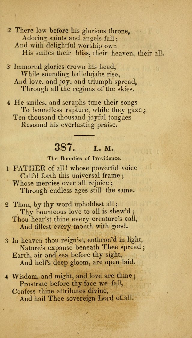 Christian Hymns: adapted to the worship of God our Saviour in public and private devotion, compiled from the most approved ancient and modern authors, for the Central Universalist Society... page 294