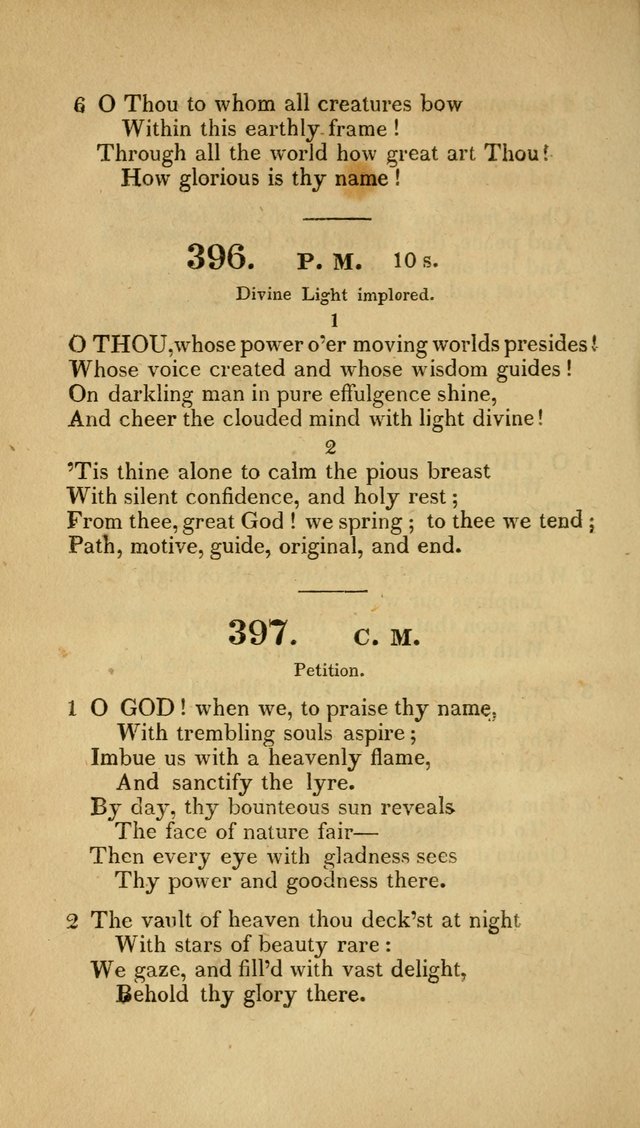 Christian Hymns: adapted to the worship of God our Saviour in public and private devotion, compiled from the most approved ancient and modern authors, for the Central Universalist Society... page 301