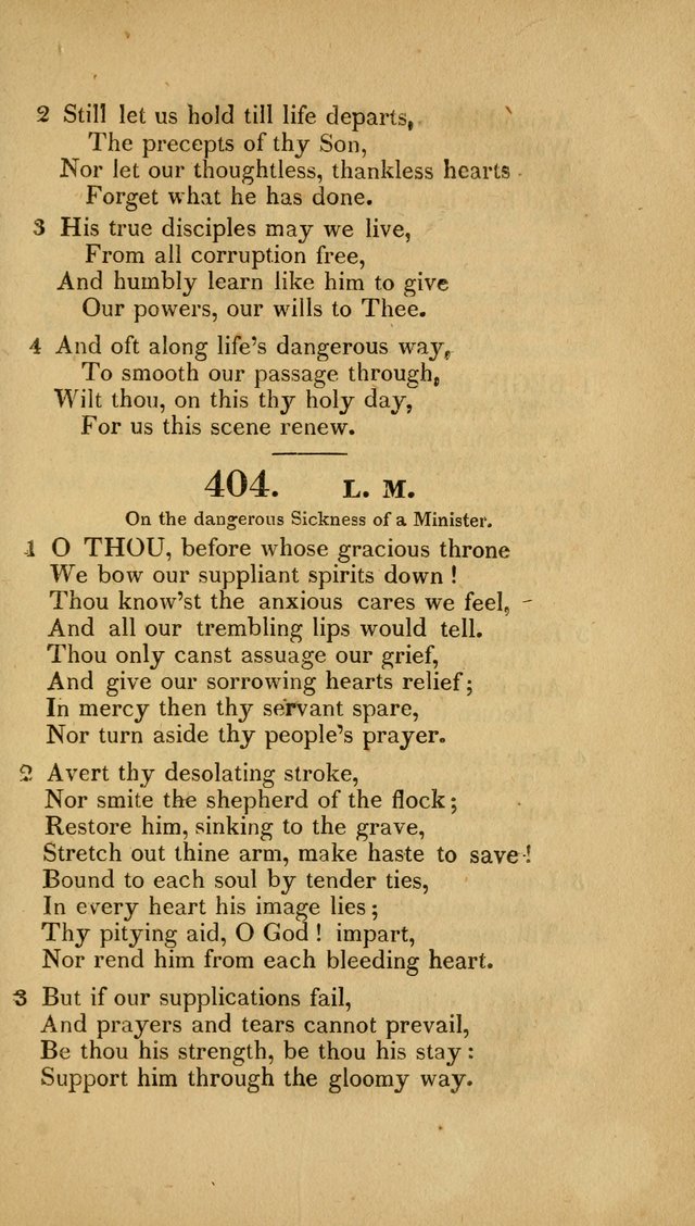 Christian Hymns: adapted to the worship of God our Saviour in public and private devotion, compiled from the most approved ancient and modern authors, for the Central Universalist Society... page 306