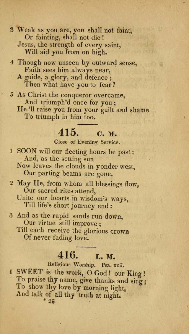 Christian Hymns: adapted to the worship of God our Saviour in public and private devotion, compiled from the most approved ancient and modern authors, for the Central Universalist Society... page 314