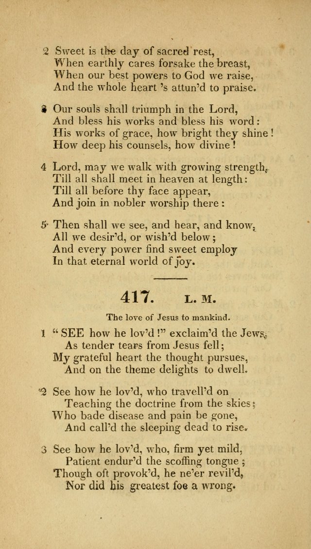 Christian Hymns: adapted to the worship of God our Saviour in public and private devotion, compiled from the most approved ancient and modern authors, for the Central Universalist Society... page 315