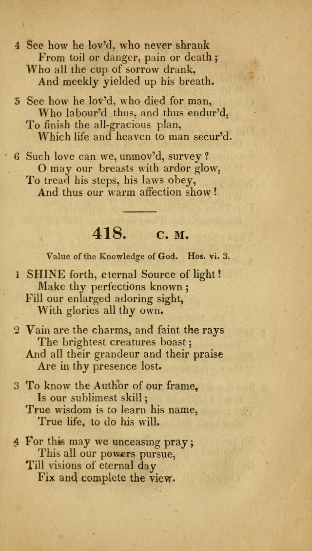 Christian Hymns: adapted to the worship of God our Saviour in public and private devotion, compiled from the most approved ancient and modern authors, for the Central Universalist Society... page 316