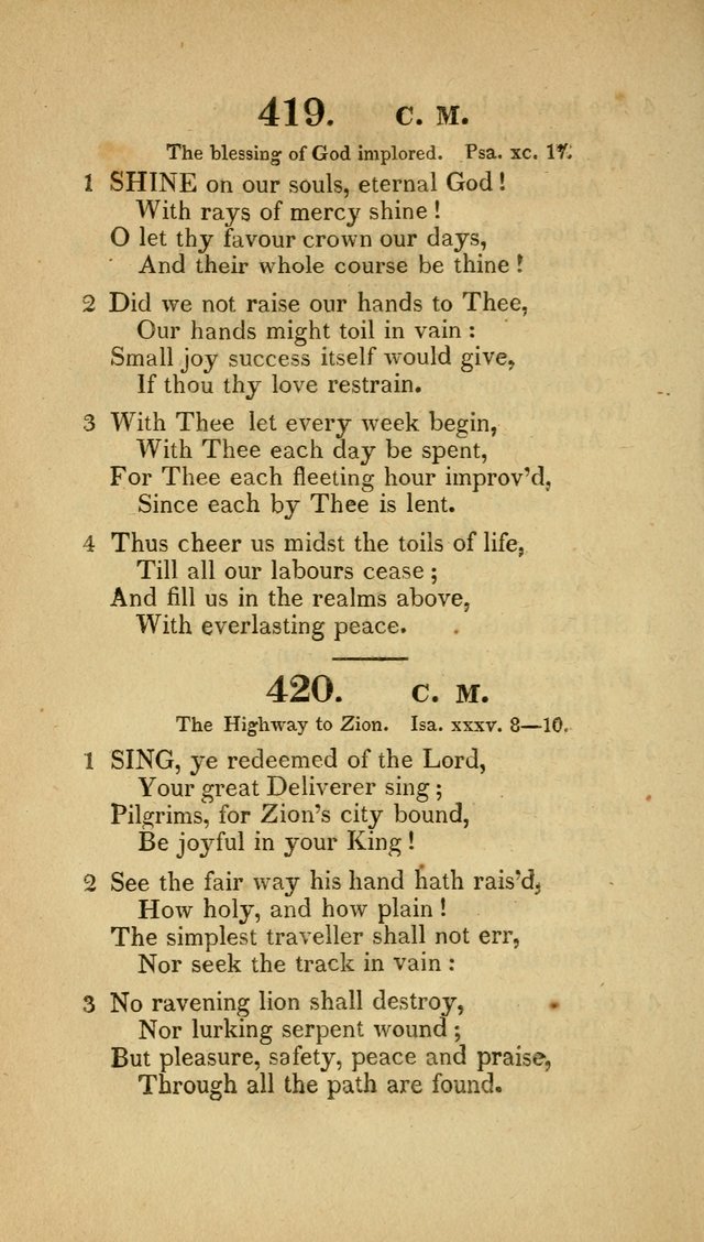 Christian Hymns: adapted to the worship of God our Saviour in public and private devotion, compiled from the most approved ancient and modern authors, for the Central Universalist Society... page 317