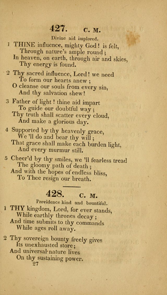 Christian Hymns: adapted to the worship of God our Saviour in public and private devotion, compiled from the most approved ancient and modern authors, for the Central Universalist Society... page 322