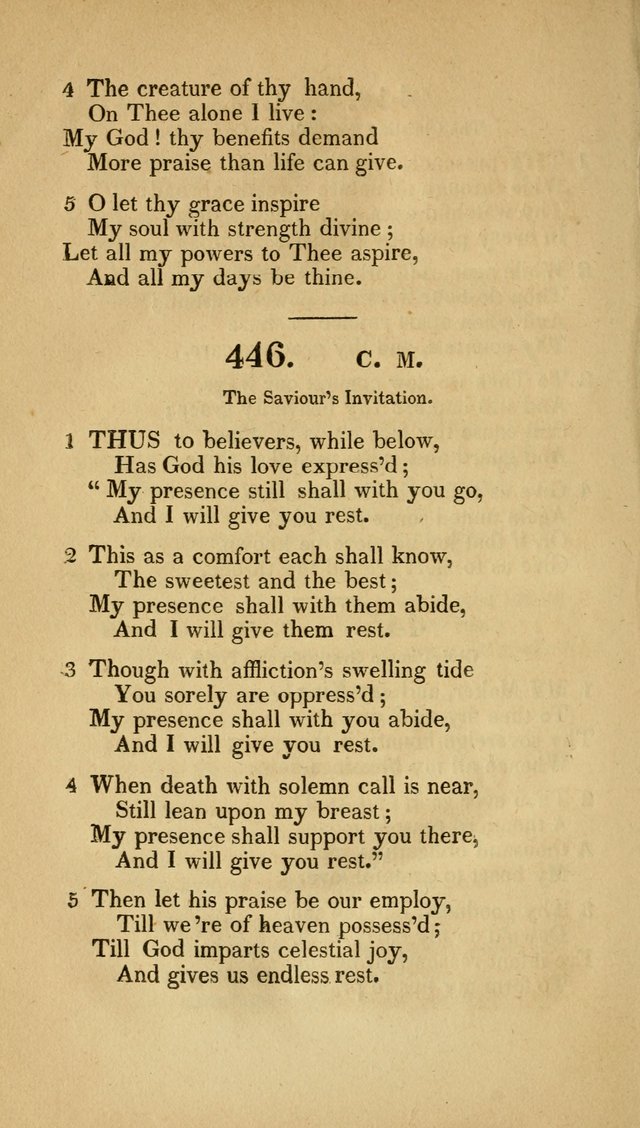 Christian Hymns: adapted to the worship of God our Saviour in public and private devotion, compiled from the most approved ancient and modern authors, for the Central Universalist Society... page 333