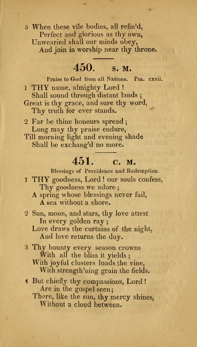 Christian Hymns: adapted to the worship of God our Saviour in public and private devotion, compiled from the most approved ancient and modern authors, for the Central Universalist Society... page 336