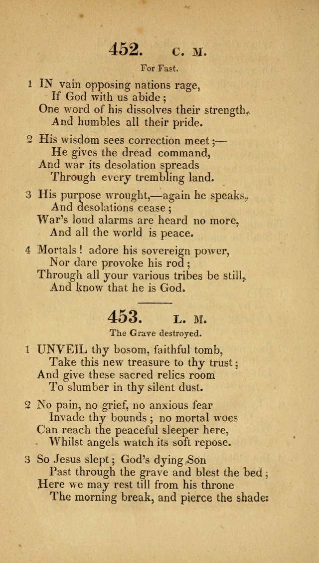 Christian Hymns: adapted to the worship of God our Saviour in public and private devotion, compiled from the most approved ancient and modern authors, for the Central Universalist Society... page 337