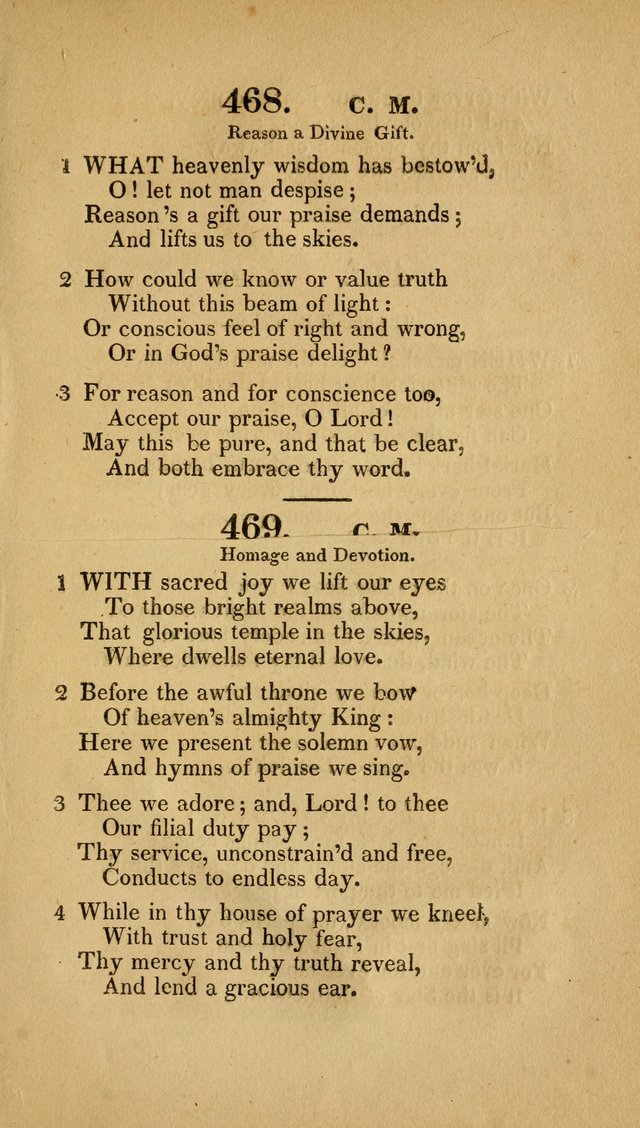 Christian Hymns: adapted to the worship of God our Saviour in public and private devotion, compiled from the most approved ancient and modern authors, for the Central Universalist Society... page 348