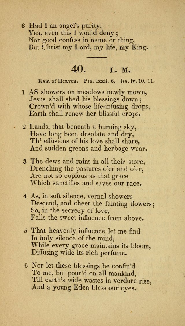 Christian Hymns: adapted to the worship of God our Saviour in public and private devotion, compiled from the most approved ancient and modern authors, for the Central Universalist Society... page 51