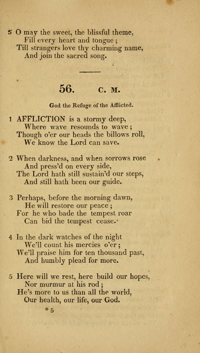 Christian Hymns: adapted to the worship of God our Saviour in public and private devotion, compiled from the most approved ancient and modern authors, for the Central Universalist Society... page 62