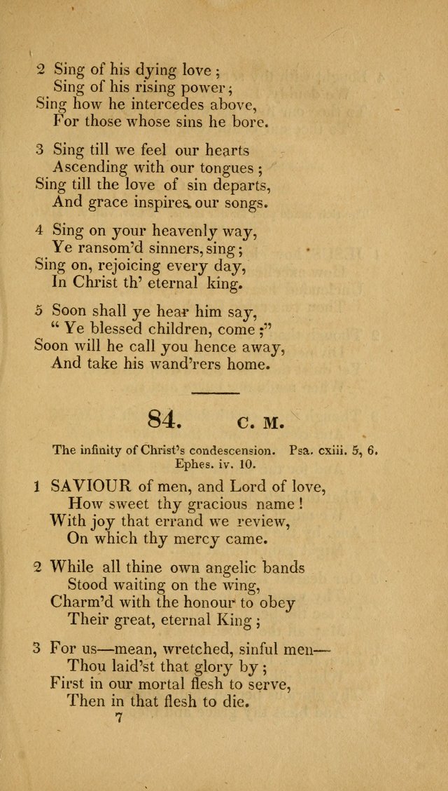 Christian Hymns: adapted to the worship of God our Saviour in public and private devotion, compiled from the most approved ancient and modern authors, for the Central Universalist Society... page 82