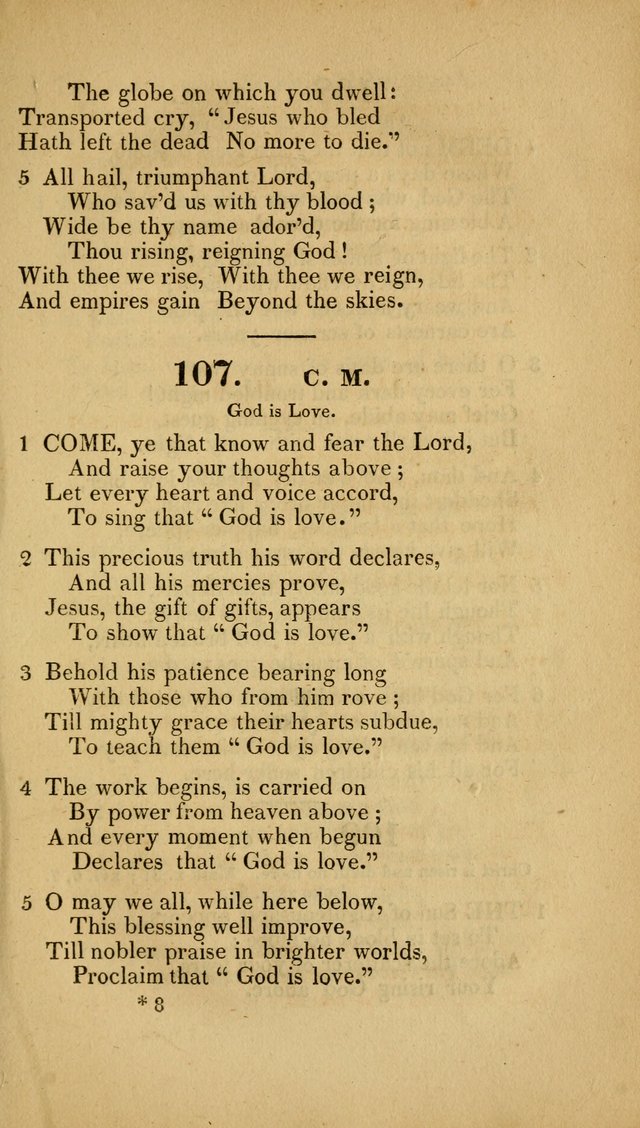 Christian Hymns: adapted to the worship of God our Saviour in public and private devotion, compiled from the most approved ancient and modern authors, for the Central Universalist Society... page 98