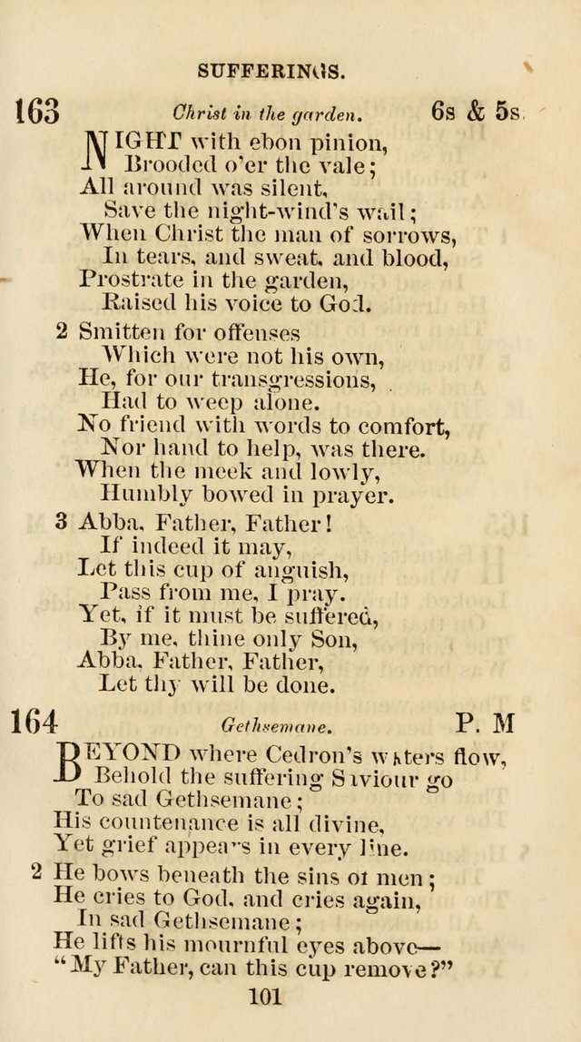 The Christian Hymn Book: a compilation of psalms, hymns and spiritual songs, original and selected (Rev. and enl.) page 110