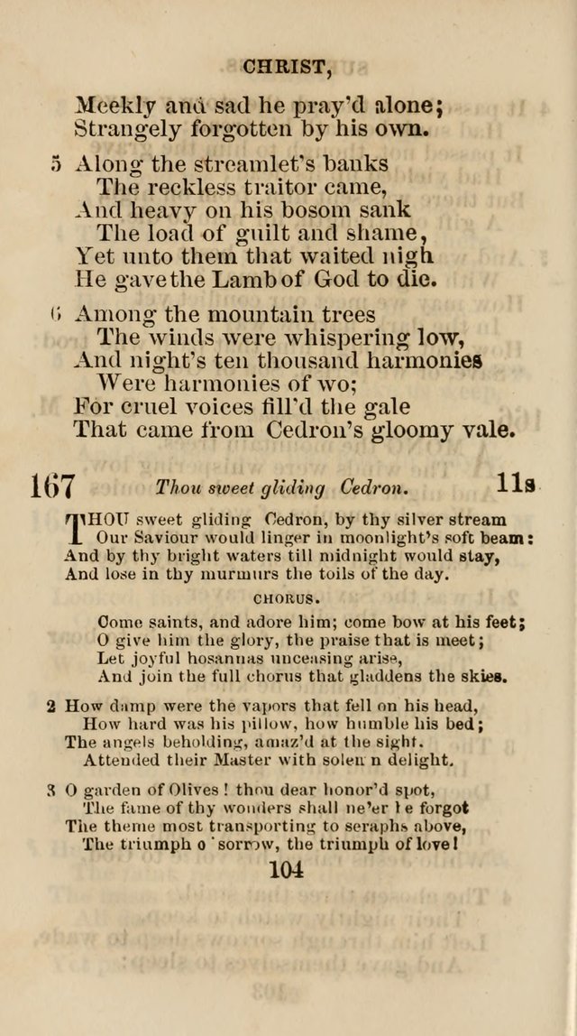 The Christian Hymn Book: a compilation of psalms, hymns and spiritual songs, original and selected (Rev. and enl.) page 113