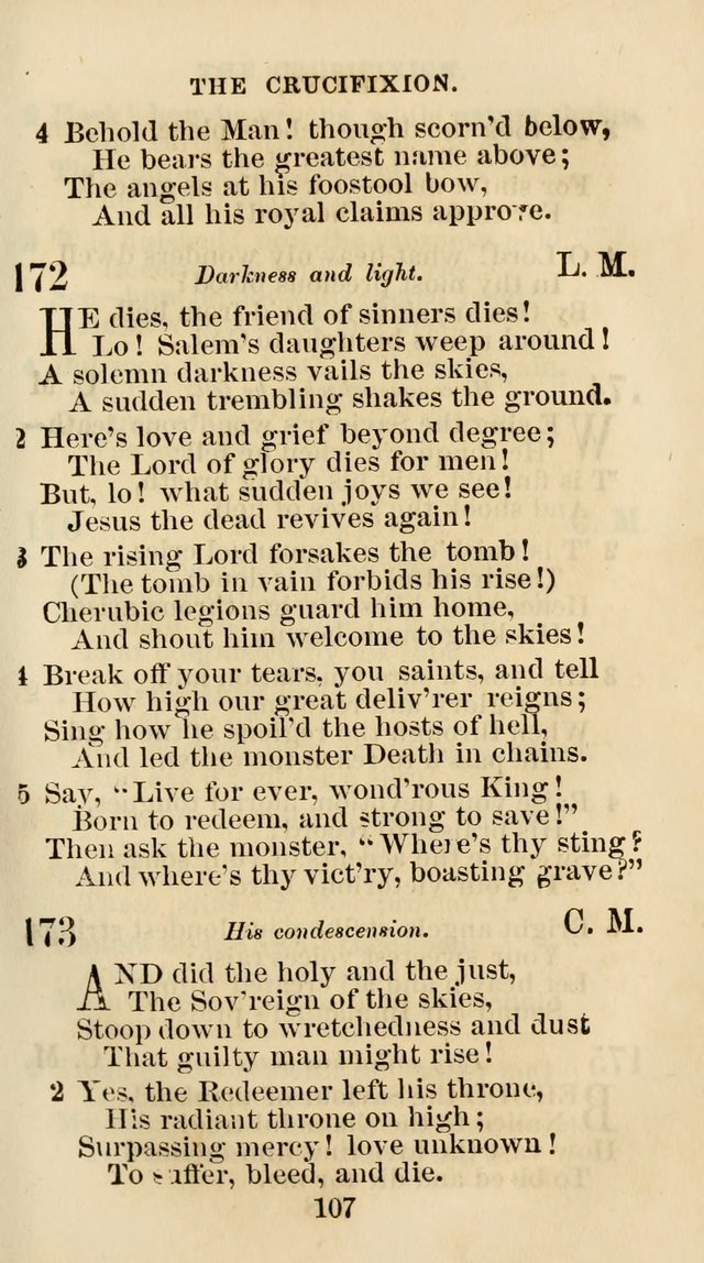 The Christian Hymn Book: a compilation of psalms, hymns and spiritual songs, original and selected (Rev. and enl.) page 116