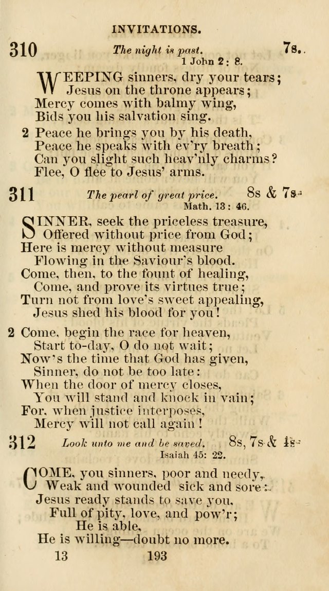 The Christian Hymn Book: a compilation of psalms, hymns and spiritual songs, original and selected (Rev. and enl.) page 202