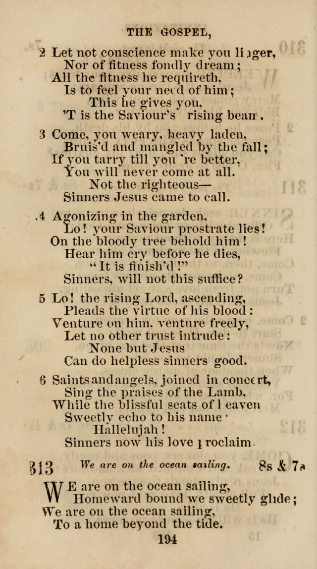 The Christian Hymn Book: a compilation of psalms, hymns and spiritual songs, original and selected (Rev. and enl.) page 203