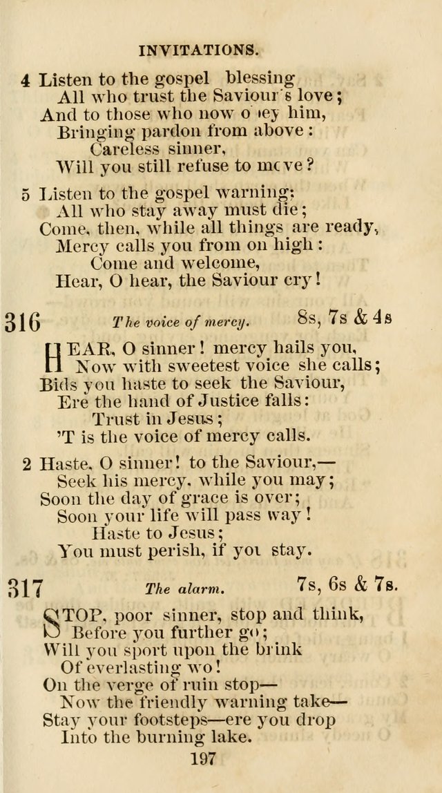 The Christian Hymn Book: a compilation of psalms, hymns and spiritual songs, original and selected (Rev. and enl.) page 206