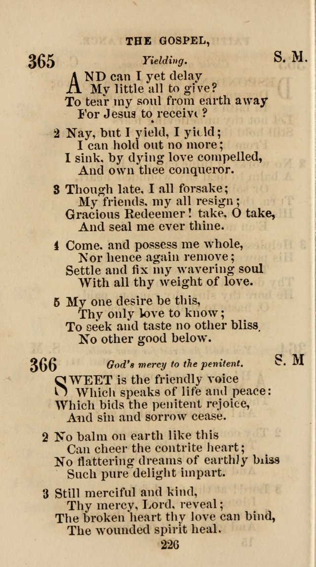 The Christian Hymn Book: a compilation of psalms, hymns and spiritual songs, original and selected (Rev. and enl.) page 235