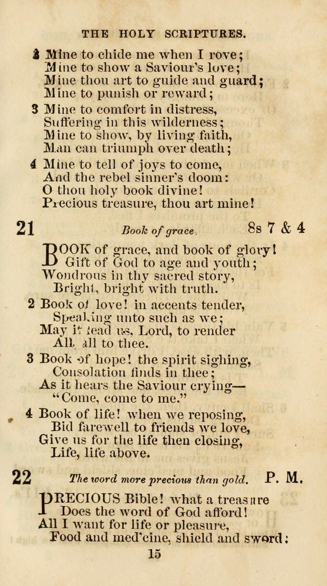 The Christian Hymn Book: a compilation of psalms, hymns and spiritual songs, original and selected (Rev. and enl.) page 24