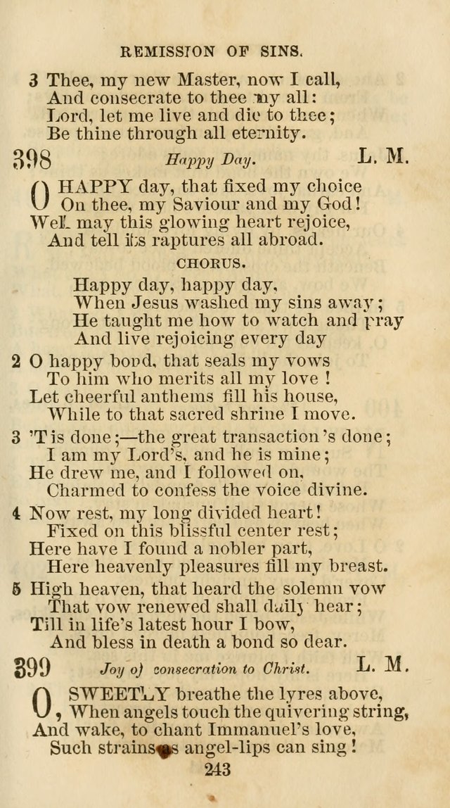 The Christian Hymn Book: a compilation of psalms, hymns and spiritual songs, original and selected (Rev. and enl.) page 252