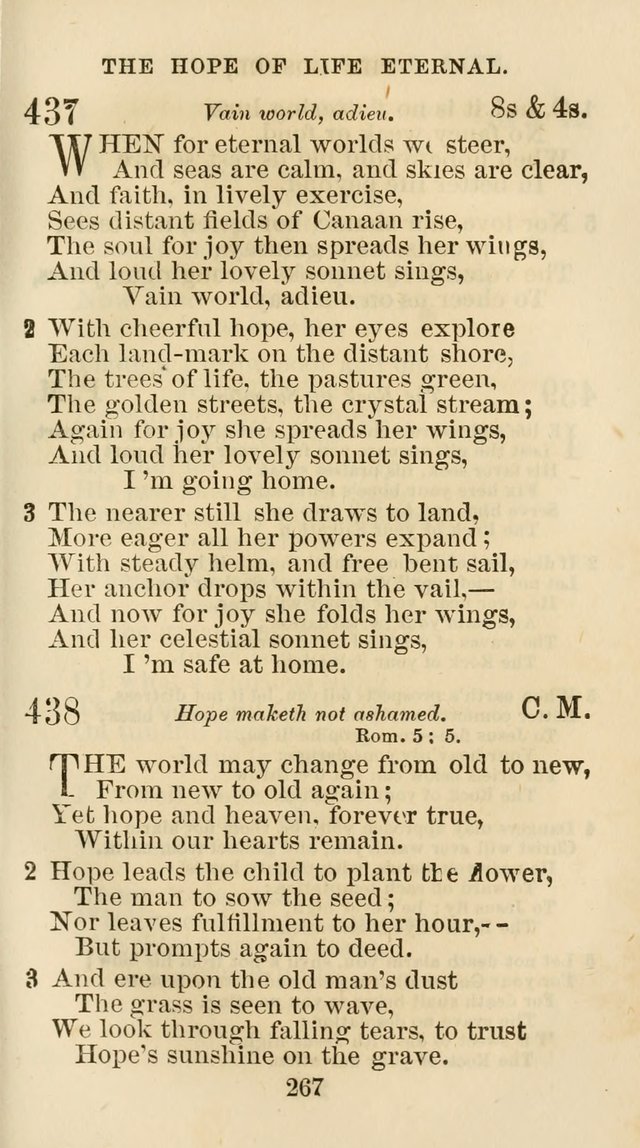 The Christian Hymn Book: a compilation of psalms, hymns and spiritual songs, original and selected (Rev. and enl.) page 276