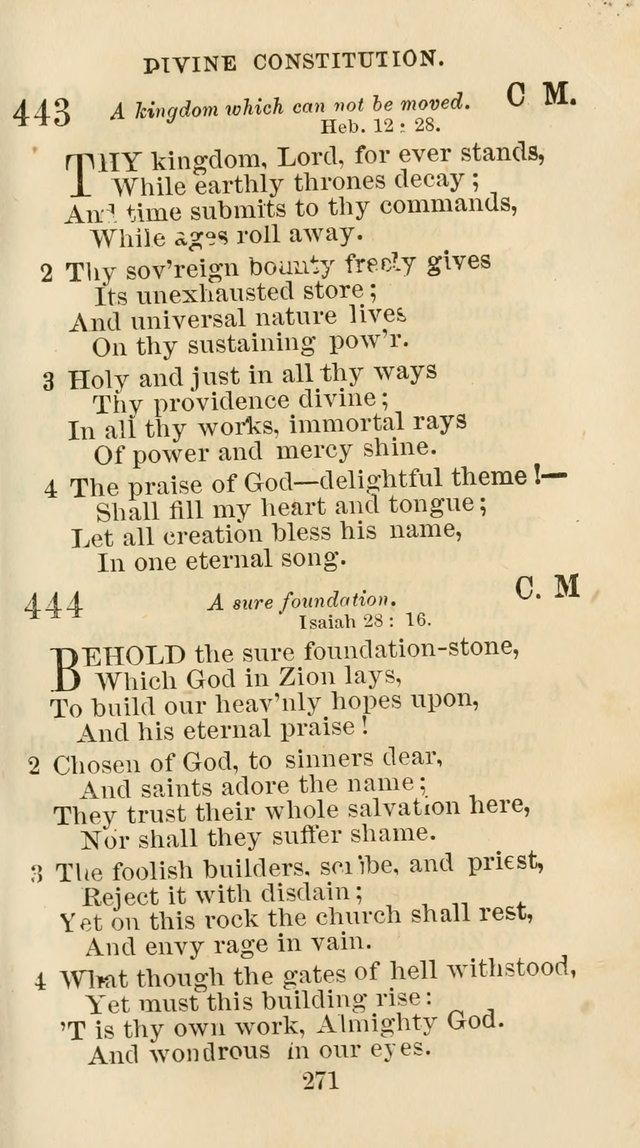 The Christian Hymn Book: a compilation of psalms, hymns and spiritual songs, original and selected (Rev. and enl.) page 280