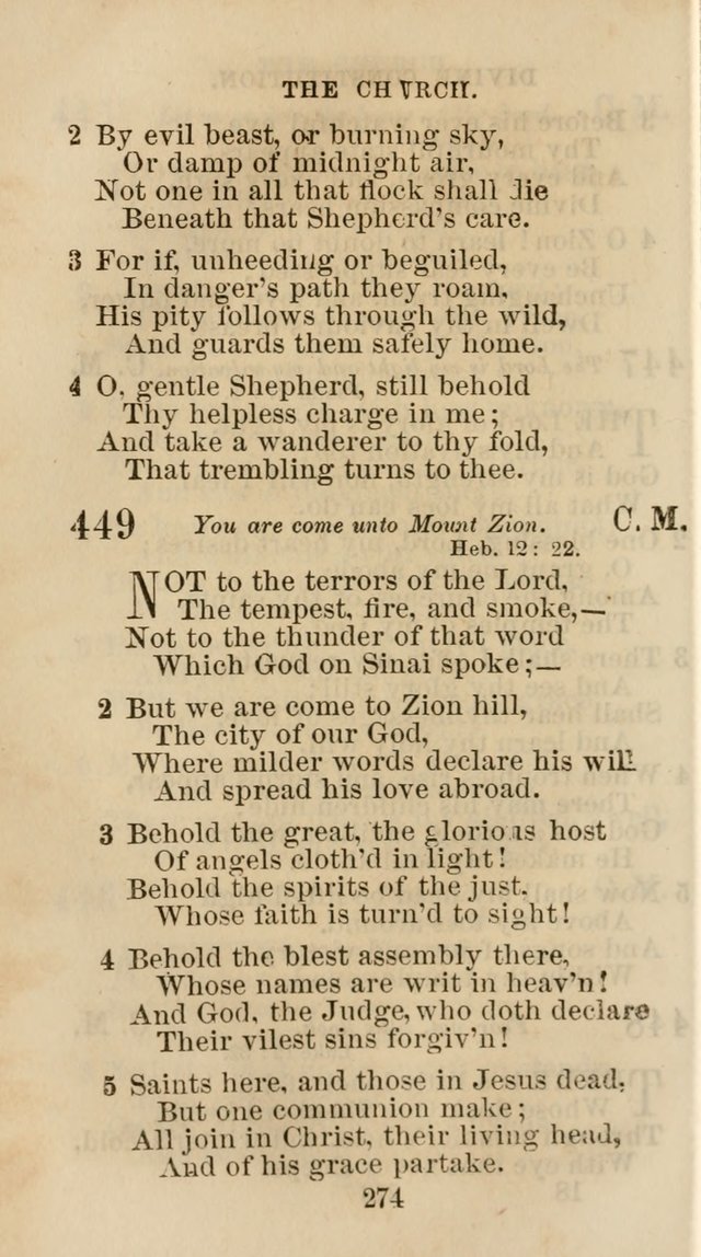 The Christian Hymn Book: a compilation of psalms, hymns and spiritual songs, original and selected (Rev. and enl.) page 283