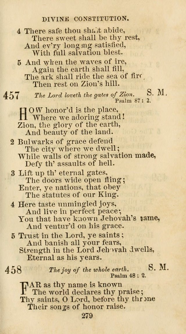 The Christian Hymn Book: a compilation of psalms, hymns and spiritual songs, original and selected (Rev. and enl.) page 288