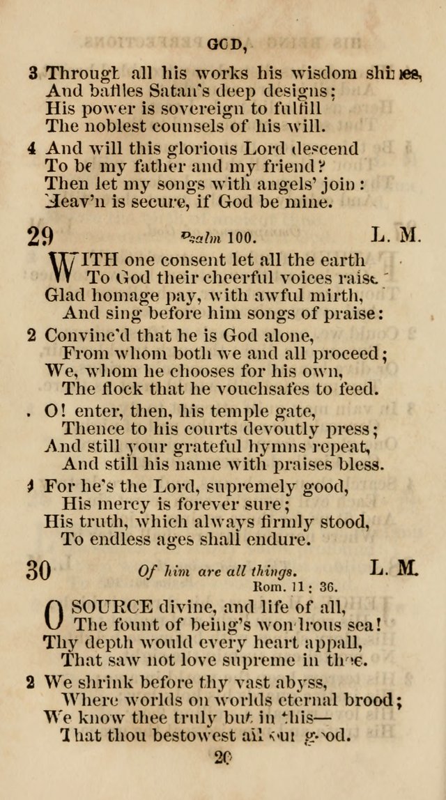 The Christian Hymn Book: a compilation of psalms, hymns and spiritual songs, original and selected (Rev. and enl.) page 29