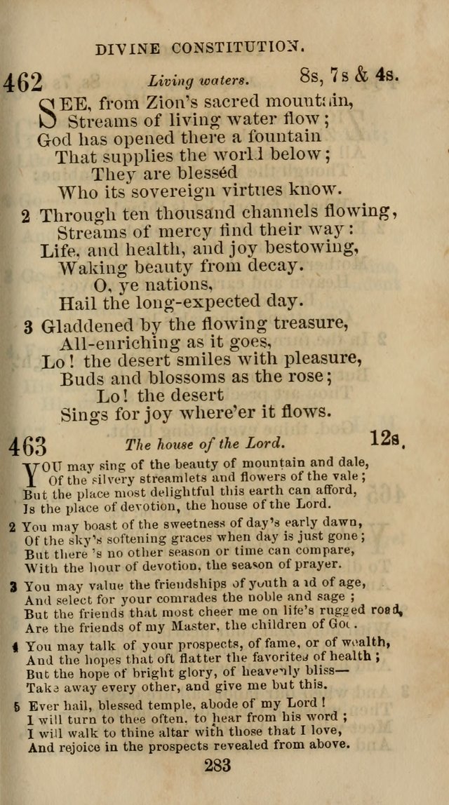 The Christian Hymn Book: a compilation of psalms, hymns and spiritual songs, original and selected (Rev. and enl.) page 292