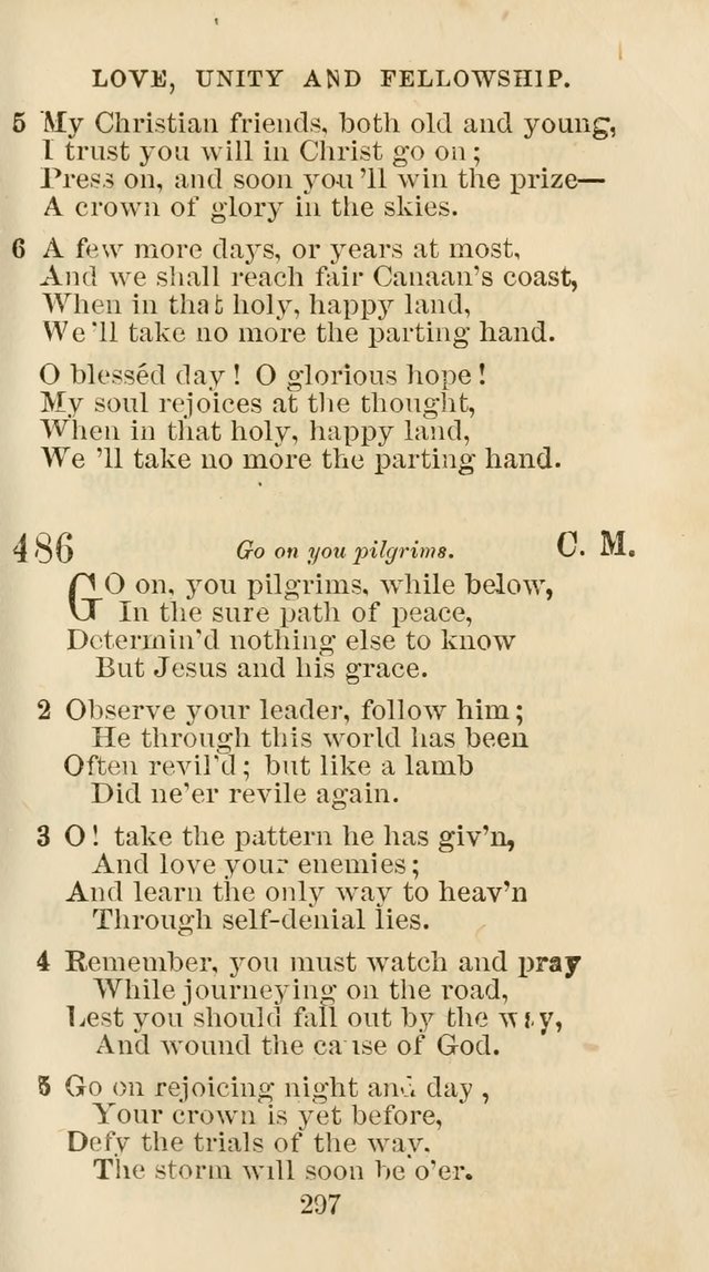 The Christian Hymn Book: a compilation of psalms, hymns and spiritual songs, original and selected (Rev. and enl.) page 306