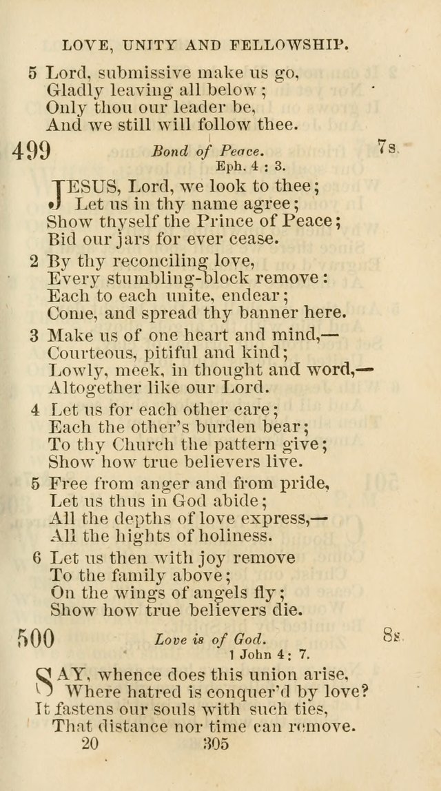 The Christian Hymn Book: a compilation of psalms, hymns and spiritual songs, original and selected (Rev. and enl.) page 314