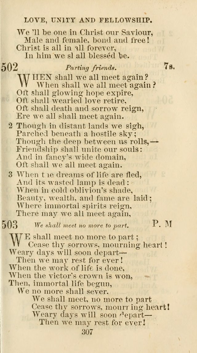 The Christian Hymn Book: a compilation of psalms, hymns and spiritual songs, original and selected (Rev. and enl.) page 316