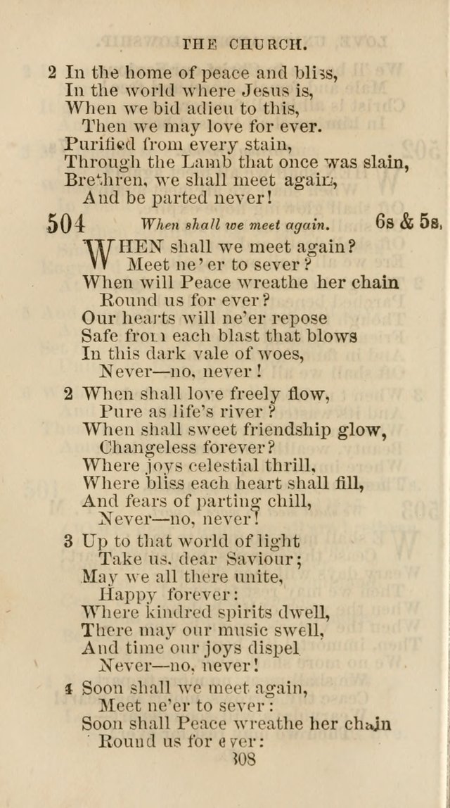 The Christian Hymn Book: a compilation of psalms, hymns and spiritual songs, original and selected (Rev. and enl.) page 317