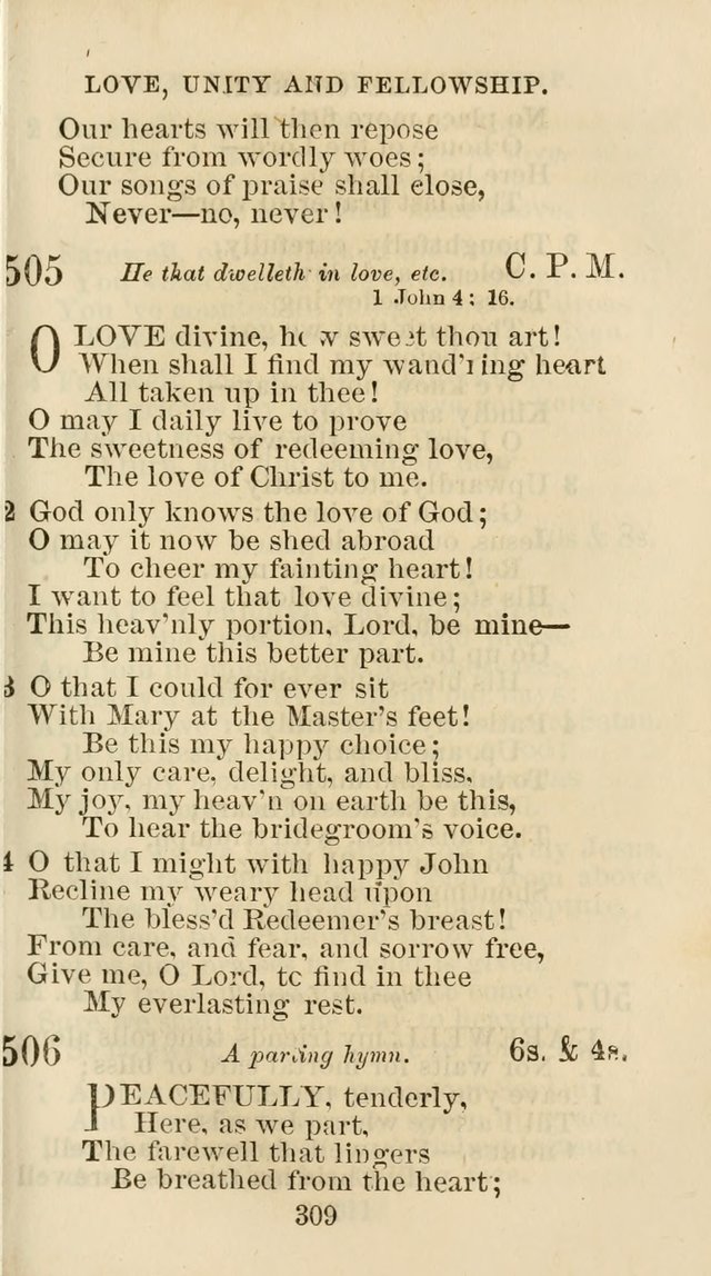 The Christian Hymn Book: a compilation of psalms, hymns and spiritual songs, original and selected (Rev. and enl.) page 318