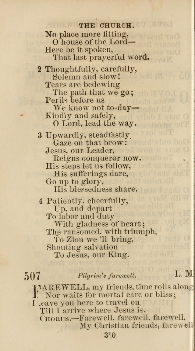 The Christian Hymn Book: a compilation of psalms, hymns and spiritual songs, original and selected (Rev. and enl.) page 319