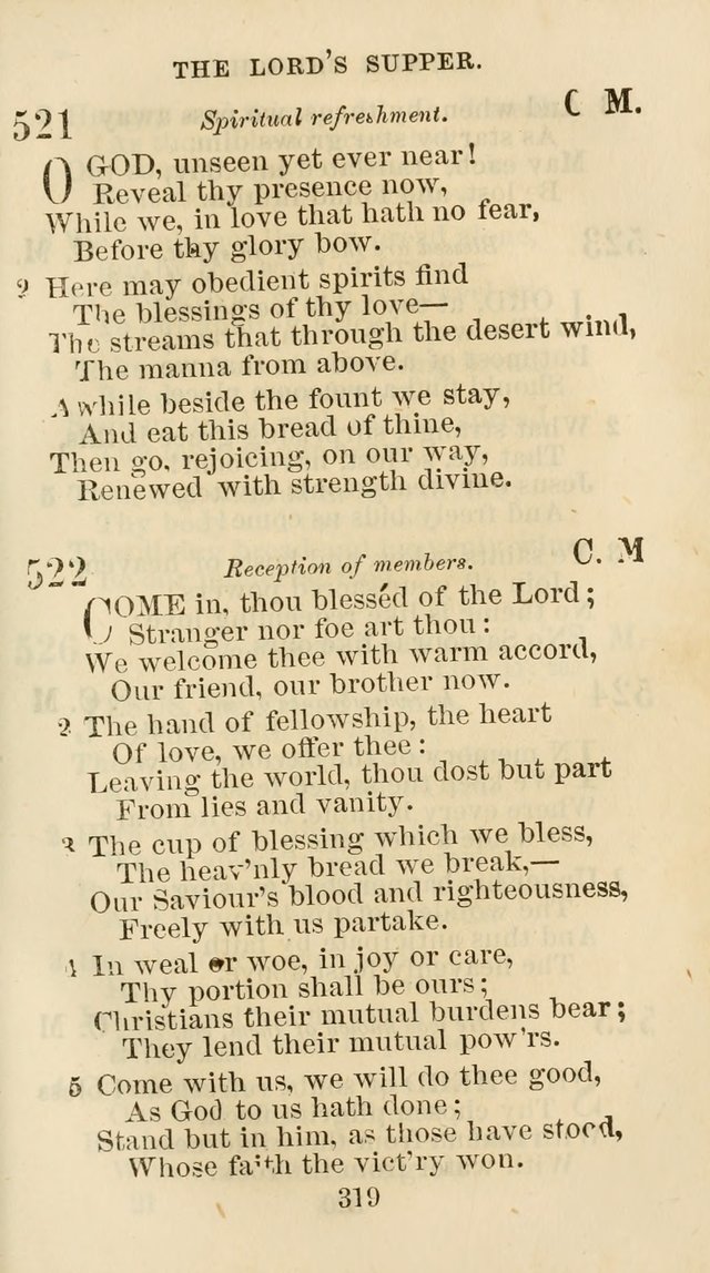 The Christian Hymn Book: a compilation of psalms, hymns and spiritual songs, original and selected (Rev. and enl.) page 328