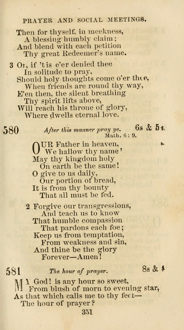 The Christian Hymn Book: a compilation of psalms, hymns and spiritual songs, original and selected (Rev. and enl.) page 360